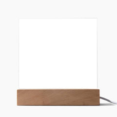 When I Was Small and Sweet - Acrylic Square
