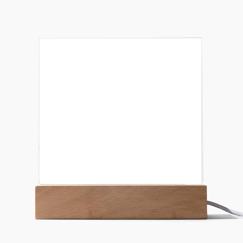 When I Was Small and Sweet - Acrylic Square