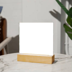 When I Was Small and Sweet - Acrylic Square
